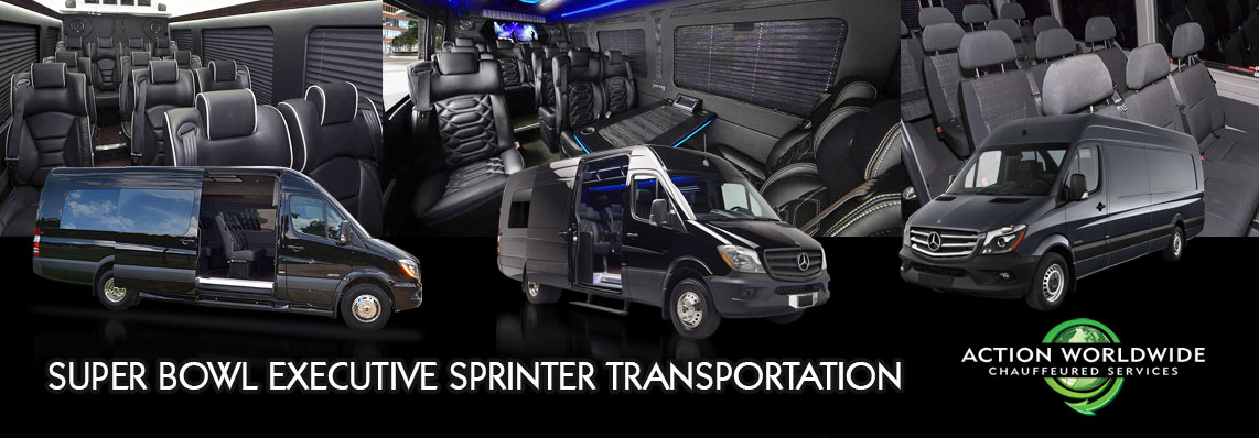 Miami Super Bowl Sprinter Limousine Transportation Services