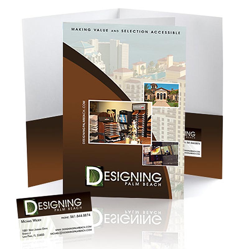 Business Presentation Folders Marketing Kits Printing Services