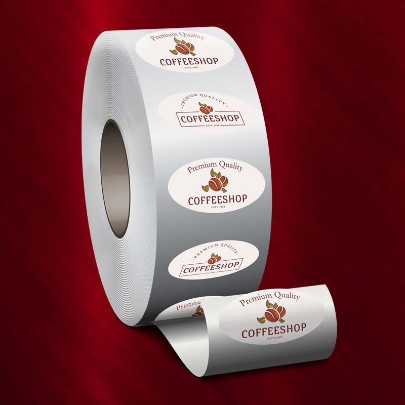 business roll labels printing