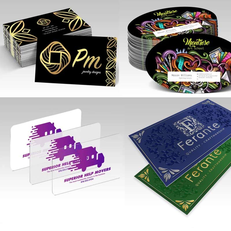 Specialty Card Business Custom Cards Design and Printing Services by EFX Marketing