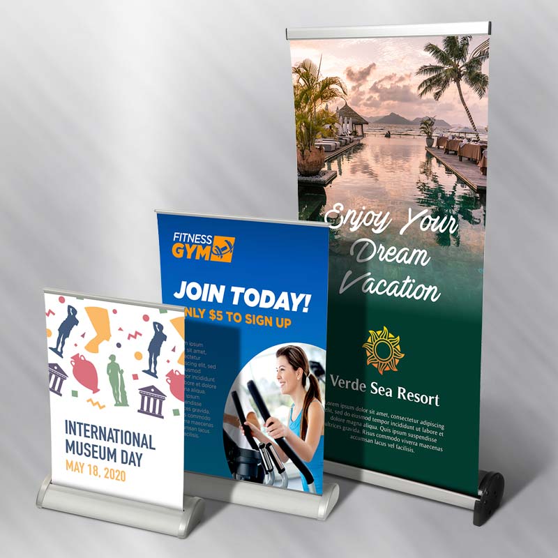 table top display design and printing service