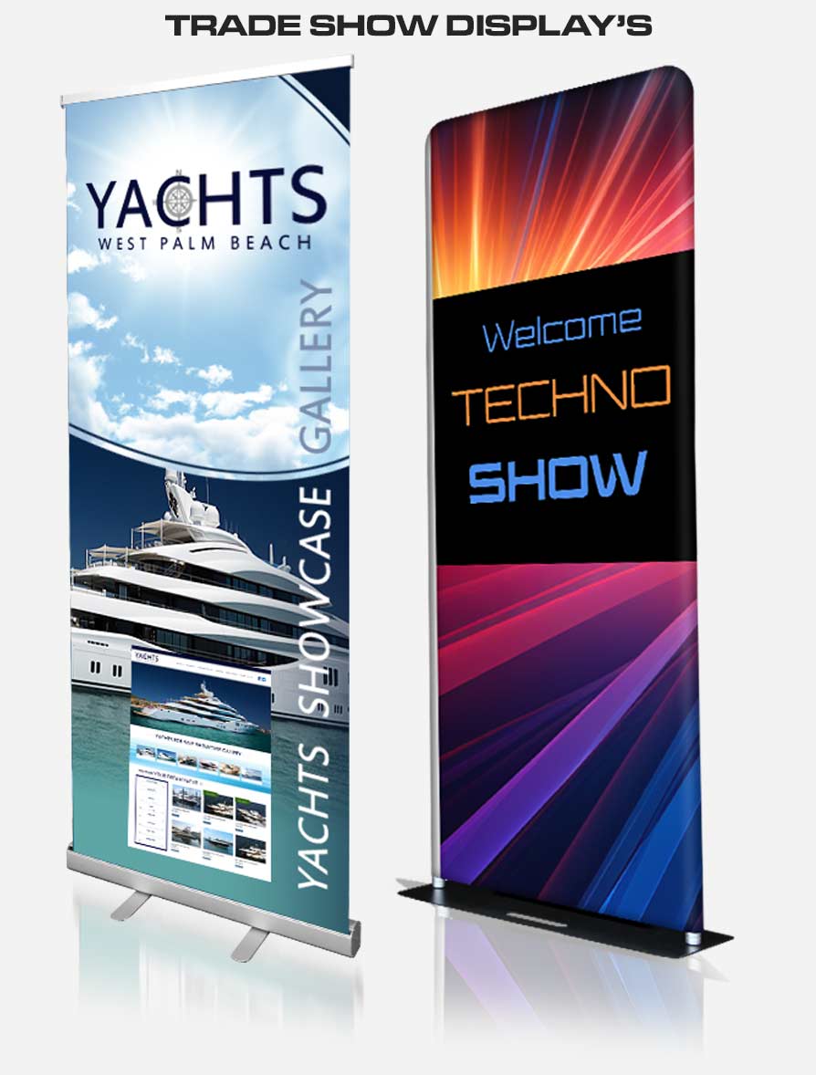 Business Trade Show Display Design and Printing Services