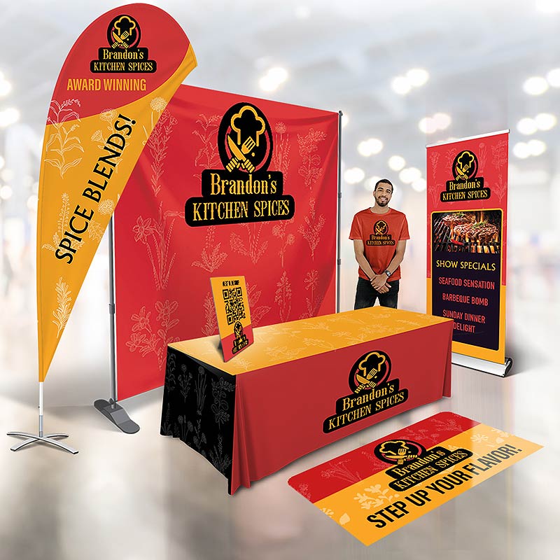 Complete Trade Show Marketing Products Displays  Design and printing Services by EFX Marketing