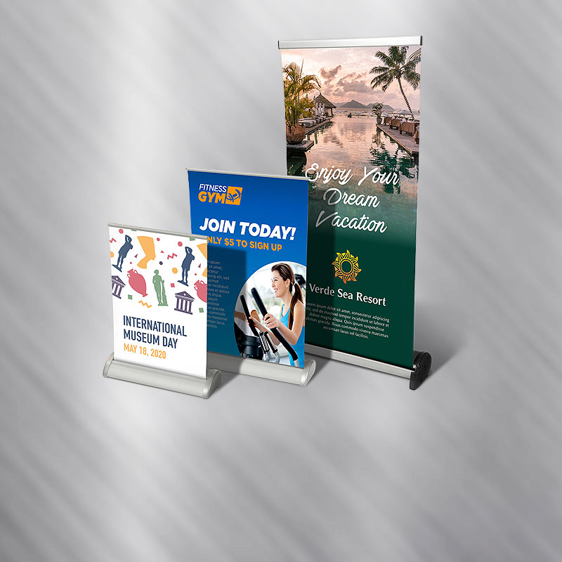 Trade Show Table Signs Design and printing Services by EFX Marketing