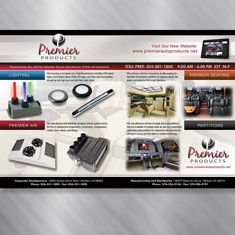 Limo Transportation Ad Design EFX Marketing
