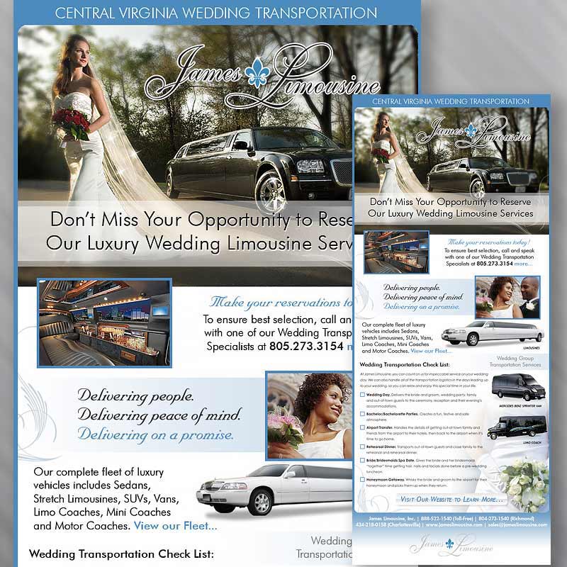 Limo Email Marketing Ad Graphic Design Service EFX Marketing